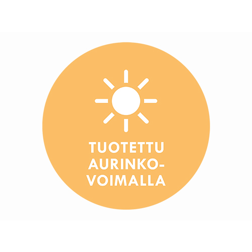 RIN24 huonekalut Tuotettu Aurinkovoimalla