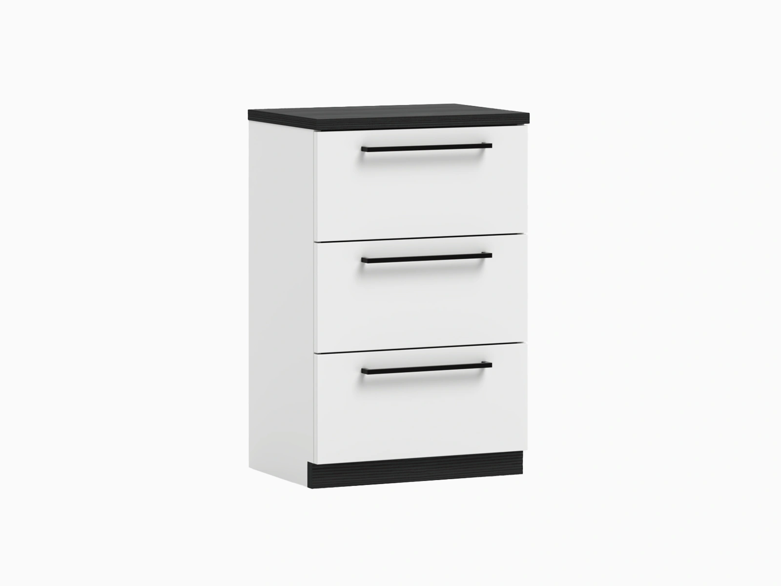 Hiili lipasto 45 cm 3 laatikkoa