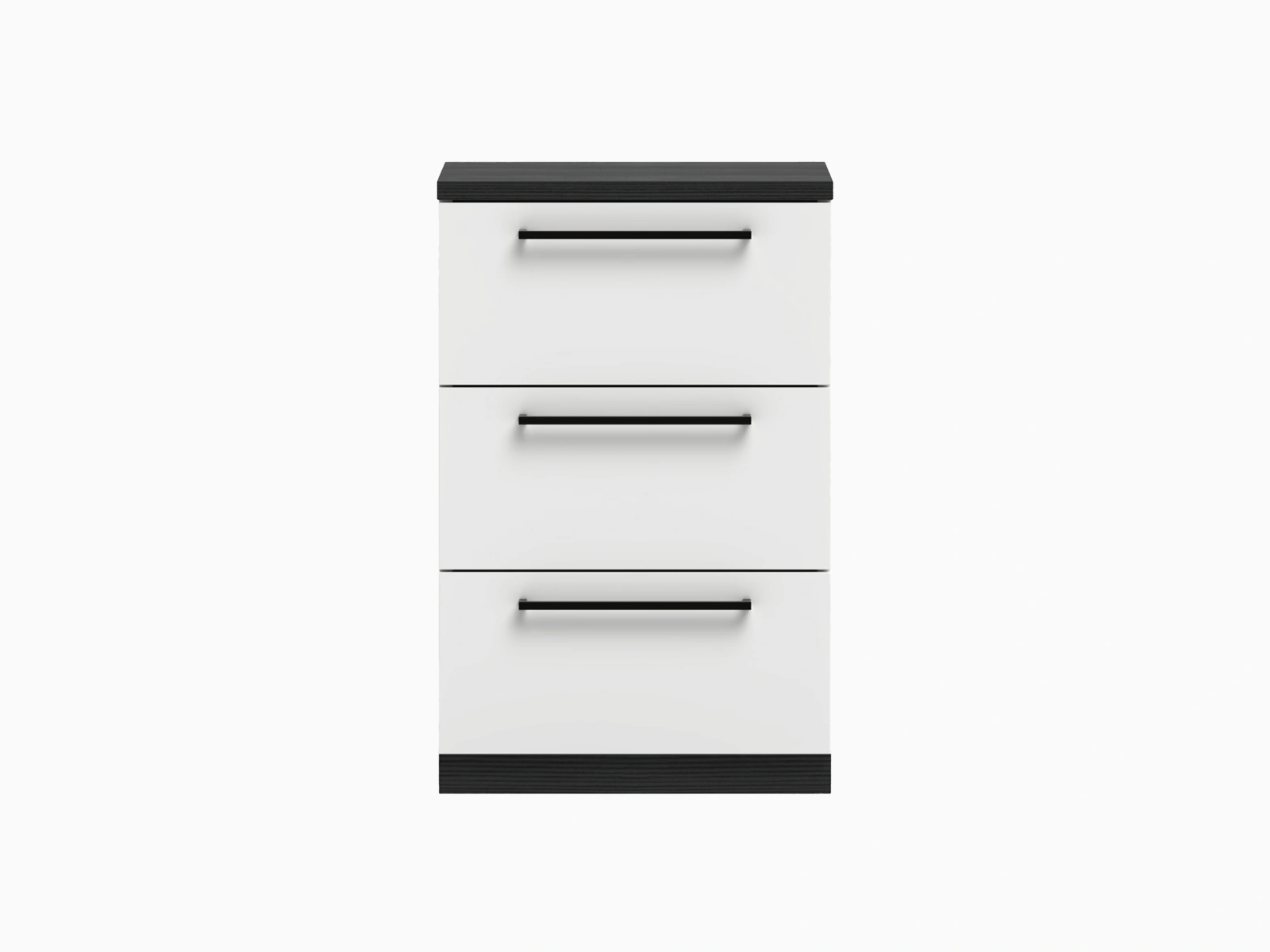 Hiili lipasto 45 cm 3 laatikkoa edestä
