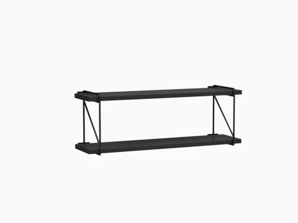 Seinähylly rod musta