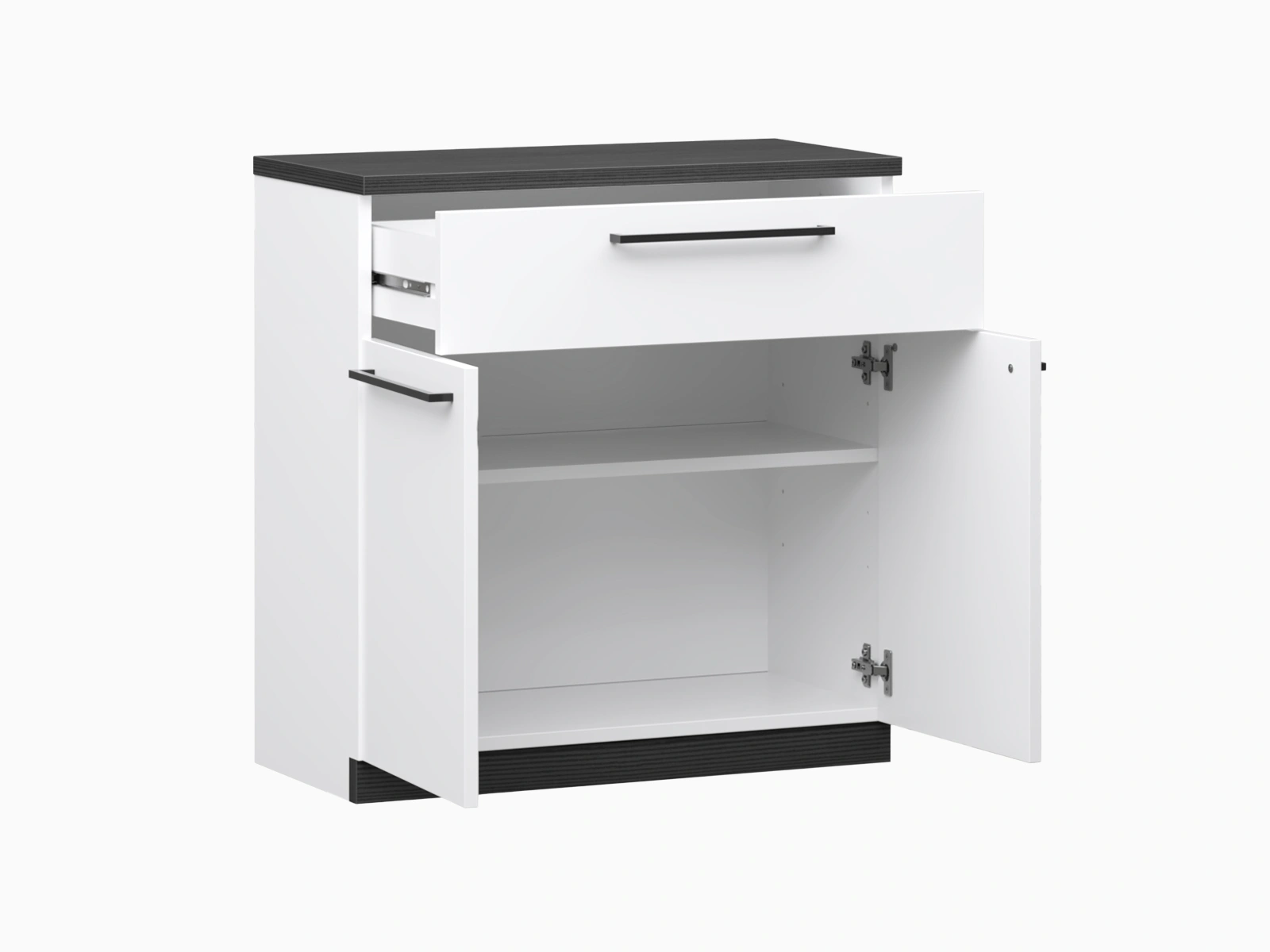 Hiili Lipastokaappi 68 cm ovet auki