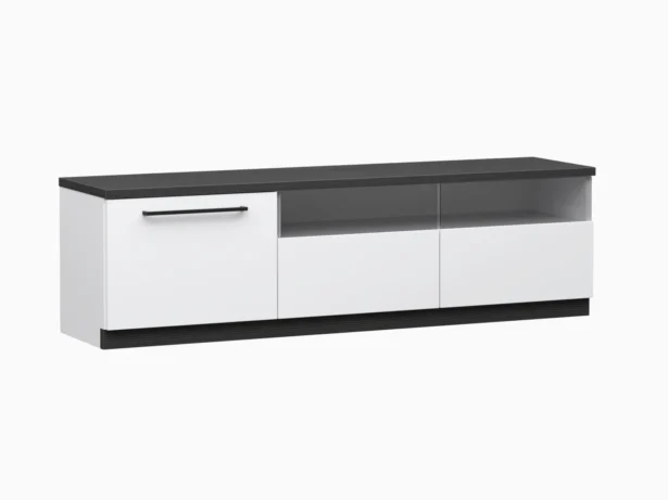 Hiili Taso 135 cm lasilaatikoilla