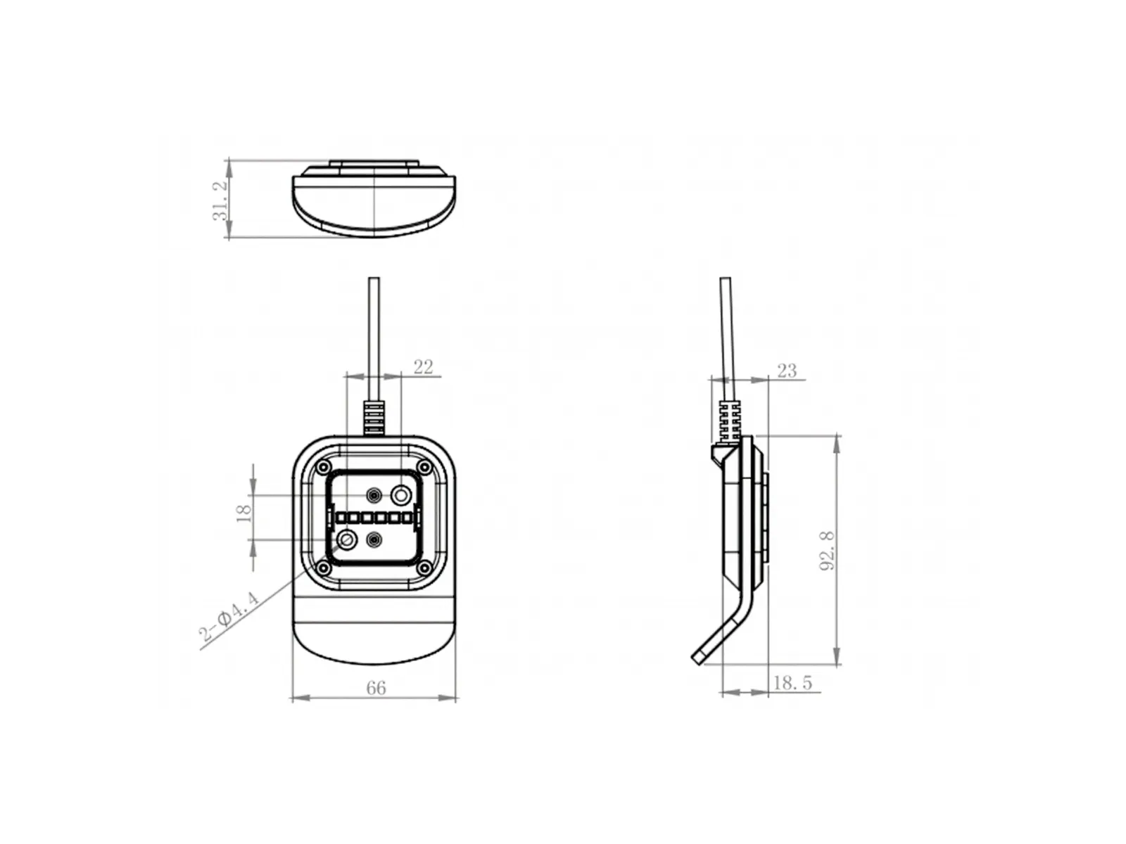Sähköpöytä käsiohjain JCHT35K20 - Image 5