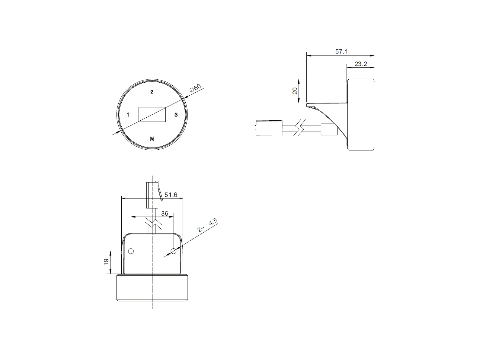 Sähköpöytä käsiohjain JCHT35M6 - Image 3
