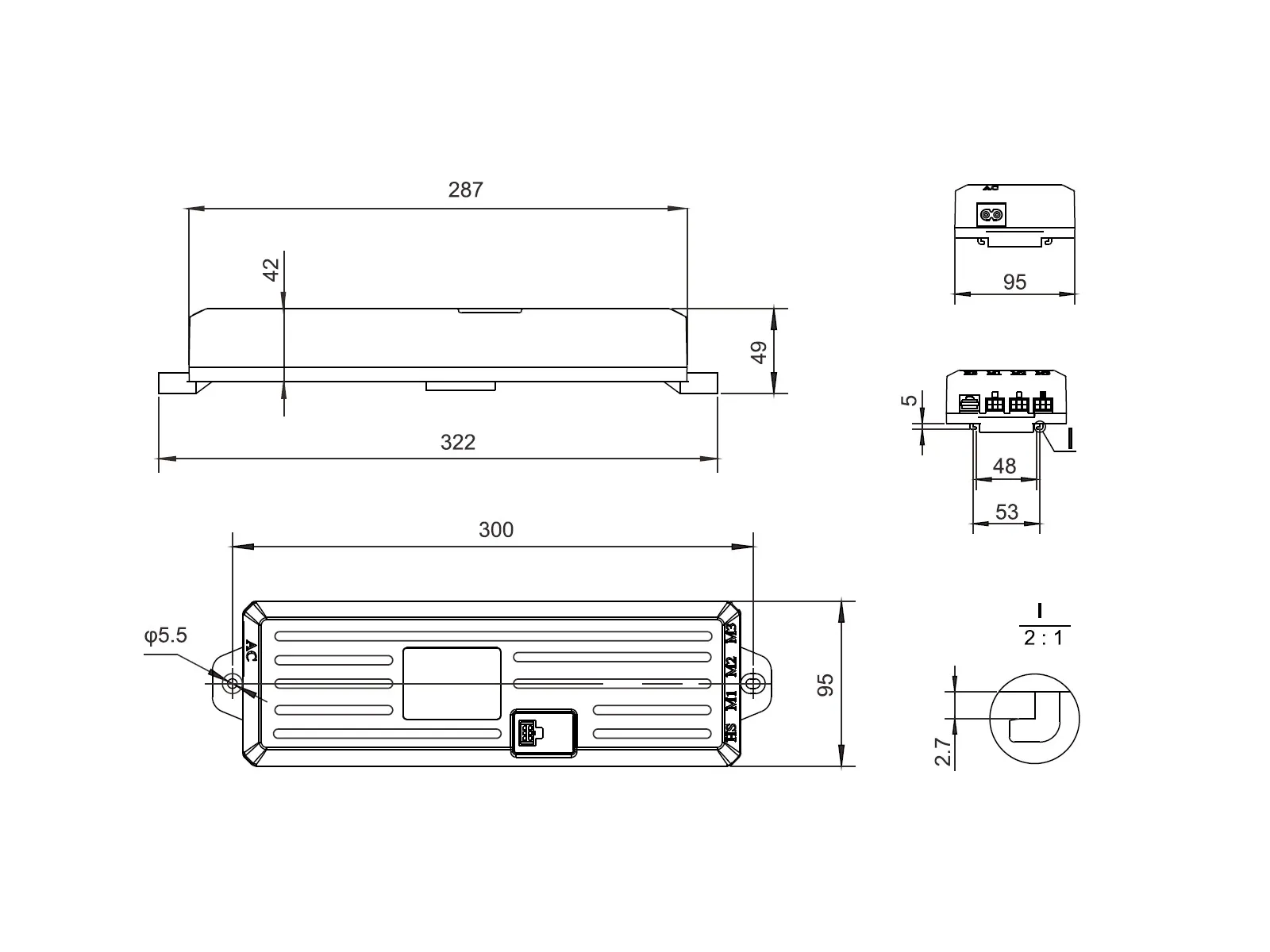 Sähköpöytä ohjausyksikkö JCB36N3 - Image 2