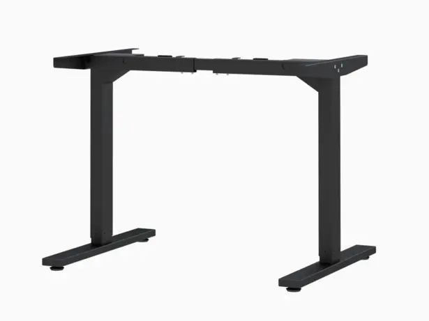 Musta sähköpöydän runko
