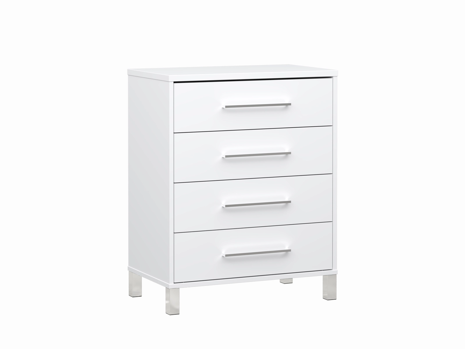 Nyytti Lipasto hoitotasolla valkoinen ja kromi - Image 7