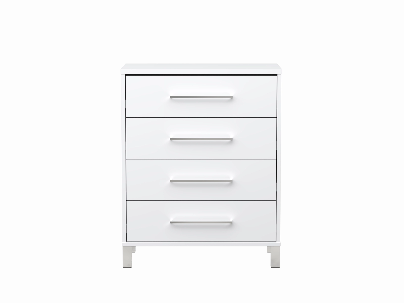 Nyytti Lipasto hoitotasolla valkoinen ja kromi - Image 8