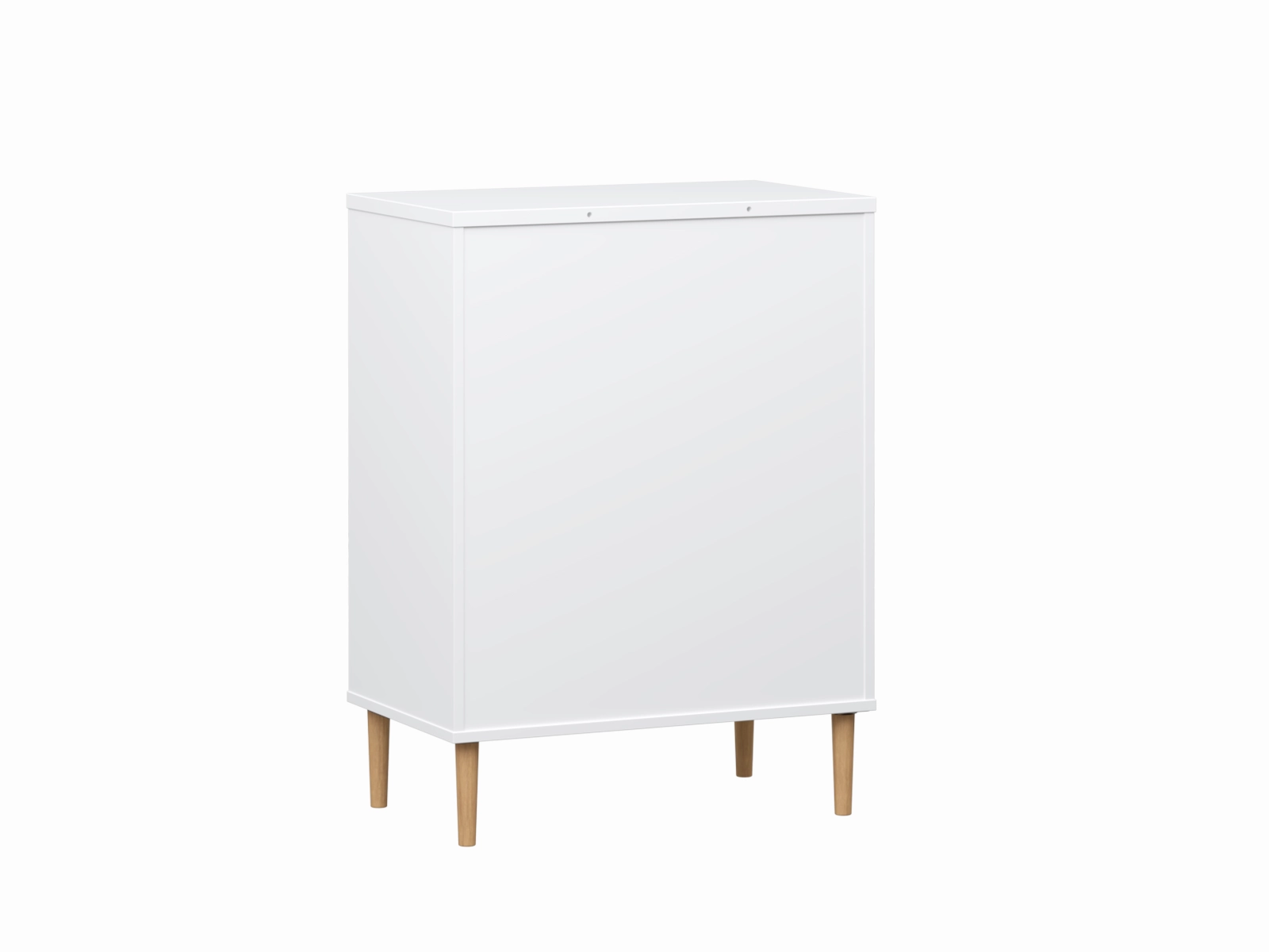 Nyytti Lipasto hoitotasolla valkoinen nahkavetimillä - Image 7