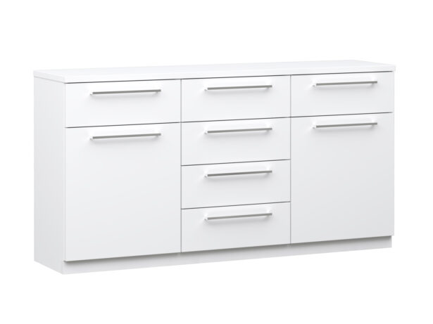 Havi Senkki 2 ovea ja 6 laatikkoa valkoinen