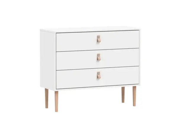 Hetki Lipasto 3 laatikkoa valkonen