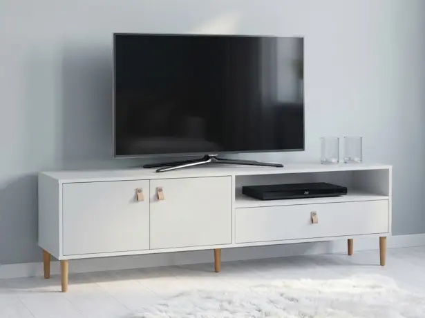 Hetki Tv-taso 180 valkoinen