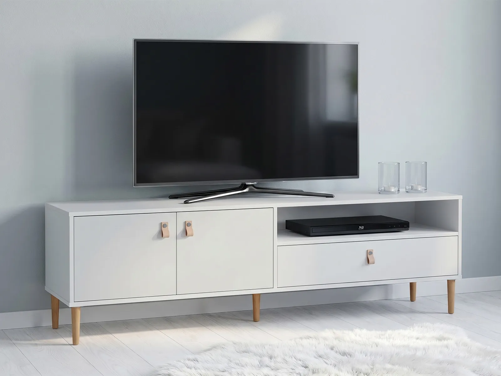 Hetki Tv-taso 180 valkoinen