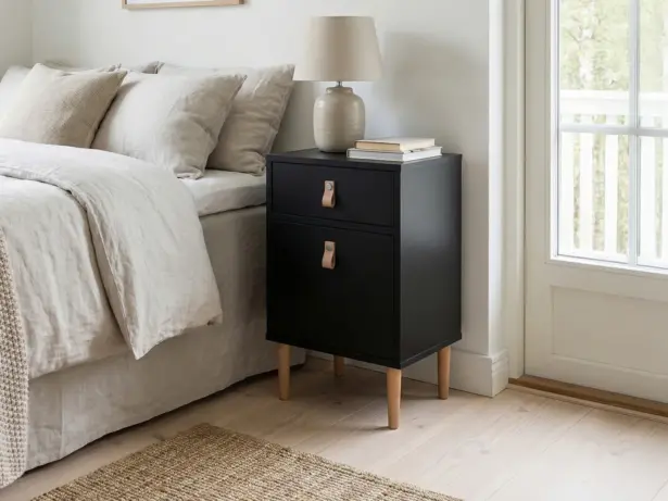 Hetki Yöpöytä musta