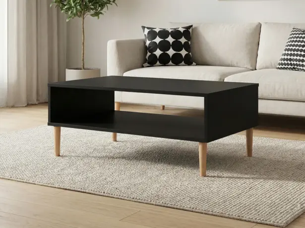 Hetki Sohvapöytä 67 x 90 cm musta